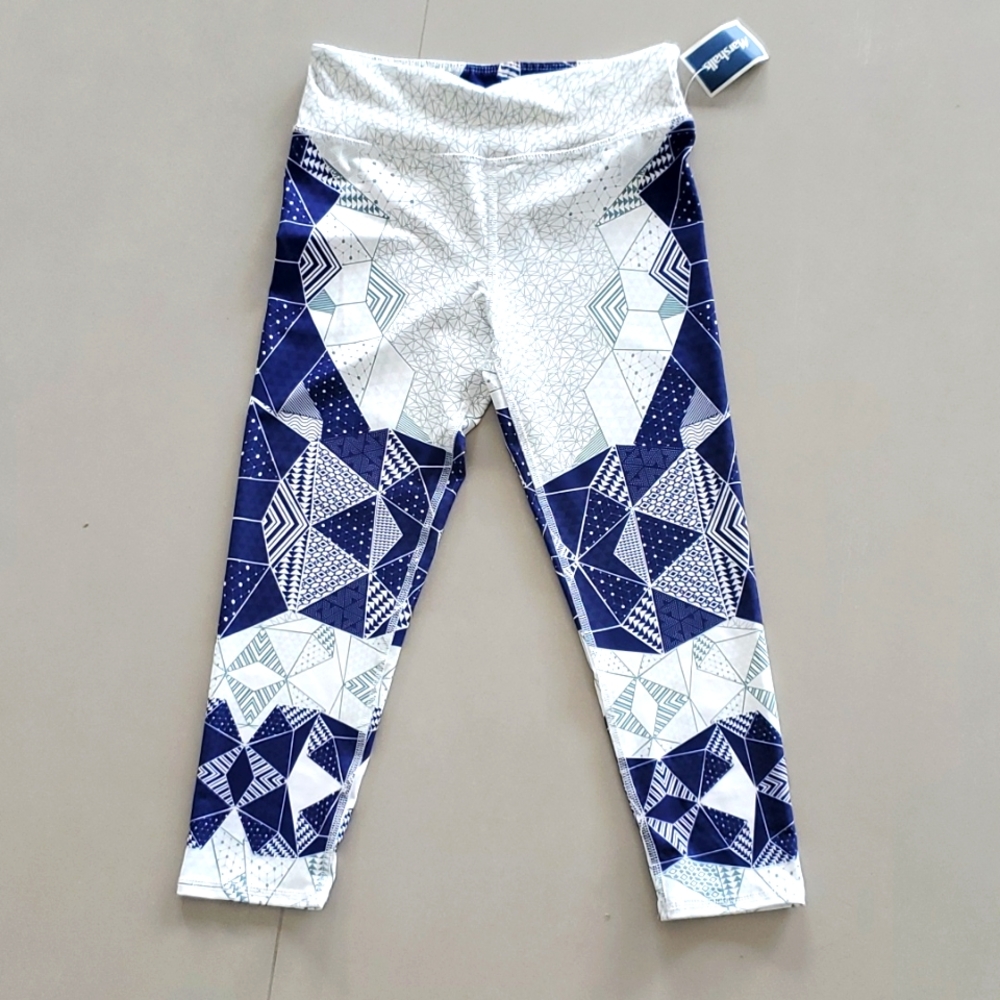 💥NWT! High Rise 3/4 Colorful Sport Leggings - Picture 1 of 3